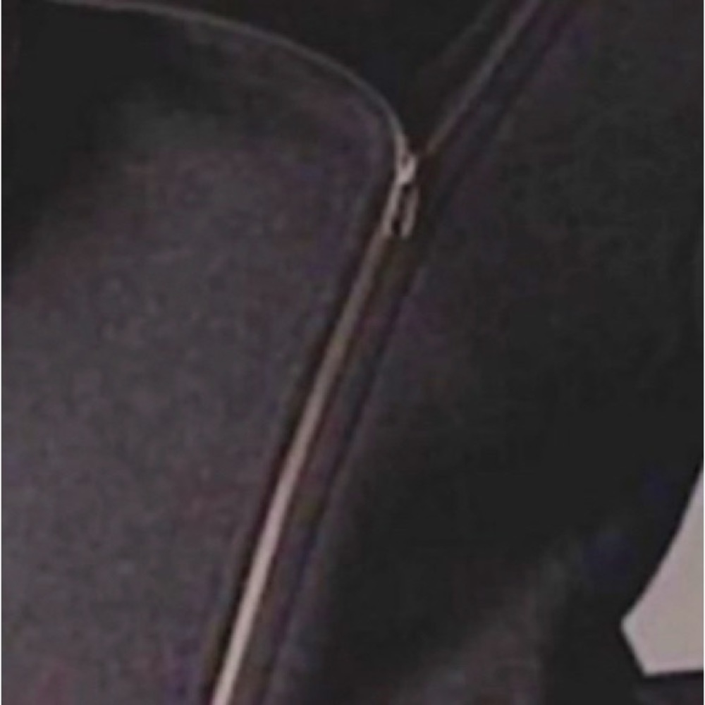 34. Eileen Fisher Grey Zip Up Asymmetrical Soft jacket